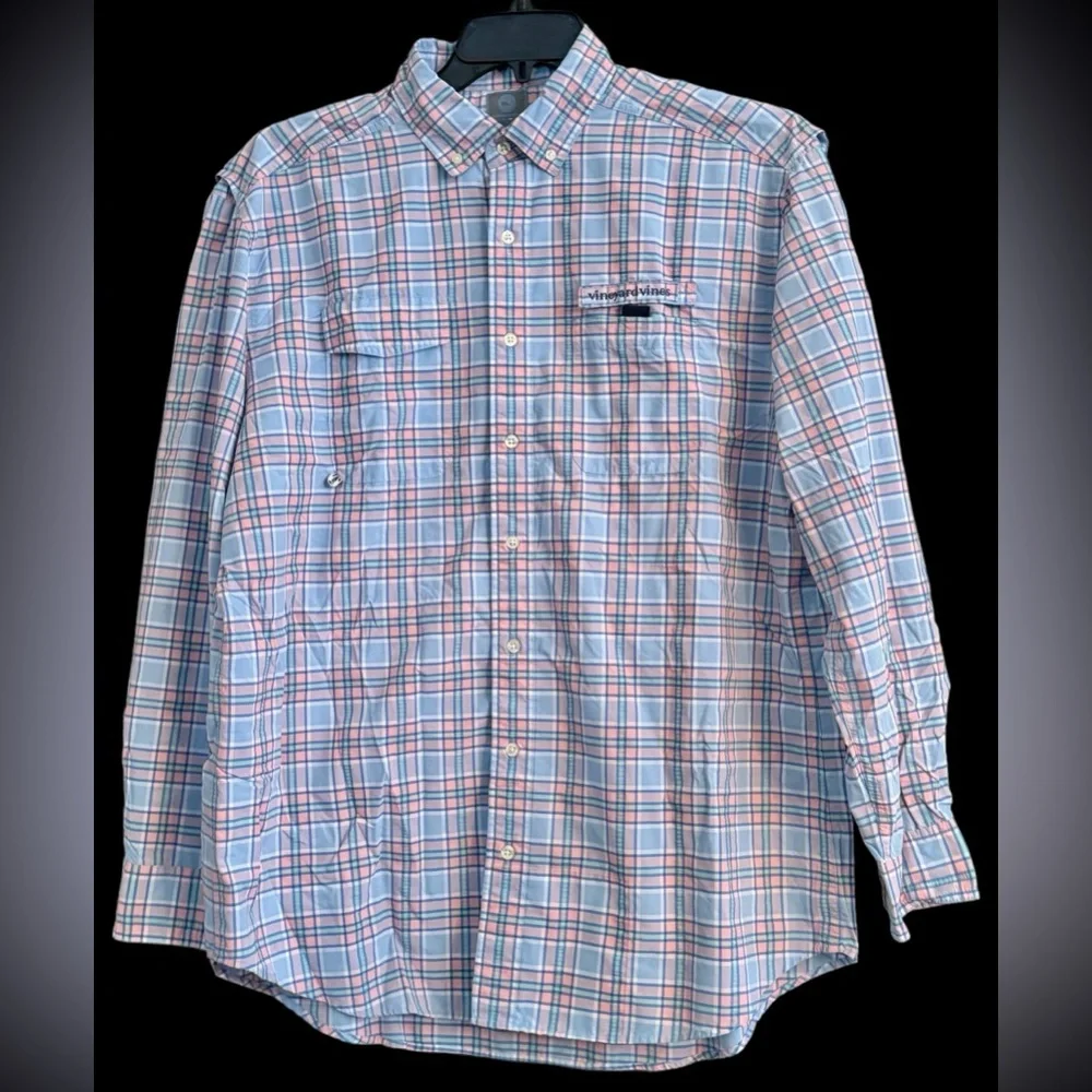 Vineyard Vines Men’s Harbor Shirt Size Large - Picture 1 of 8